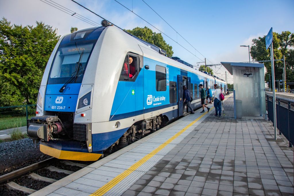 Trať Olomouc - Uničov - Šumperk: Zpoždění vlaků způsobuje zabezpečovací systém