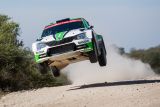 Argentinská rally: Rovanperä se dostal do čela; dvojité vedení ŠKODA s Tidemandem na druhém místě